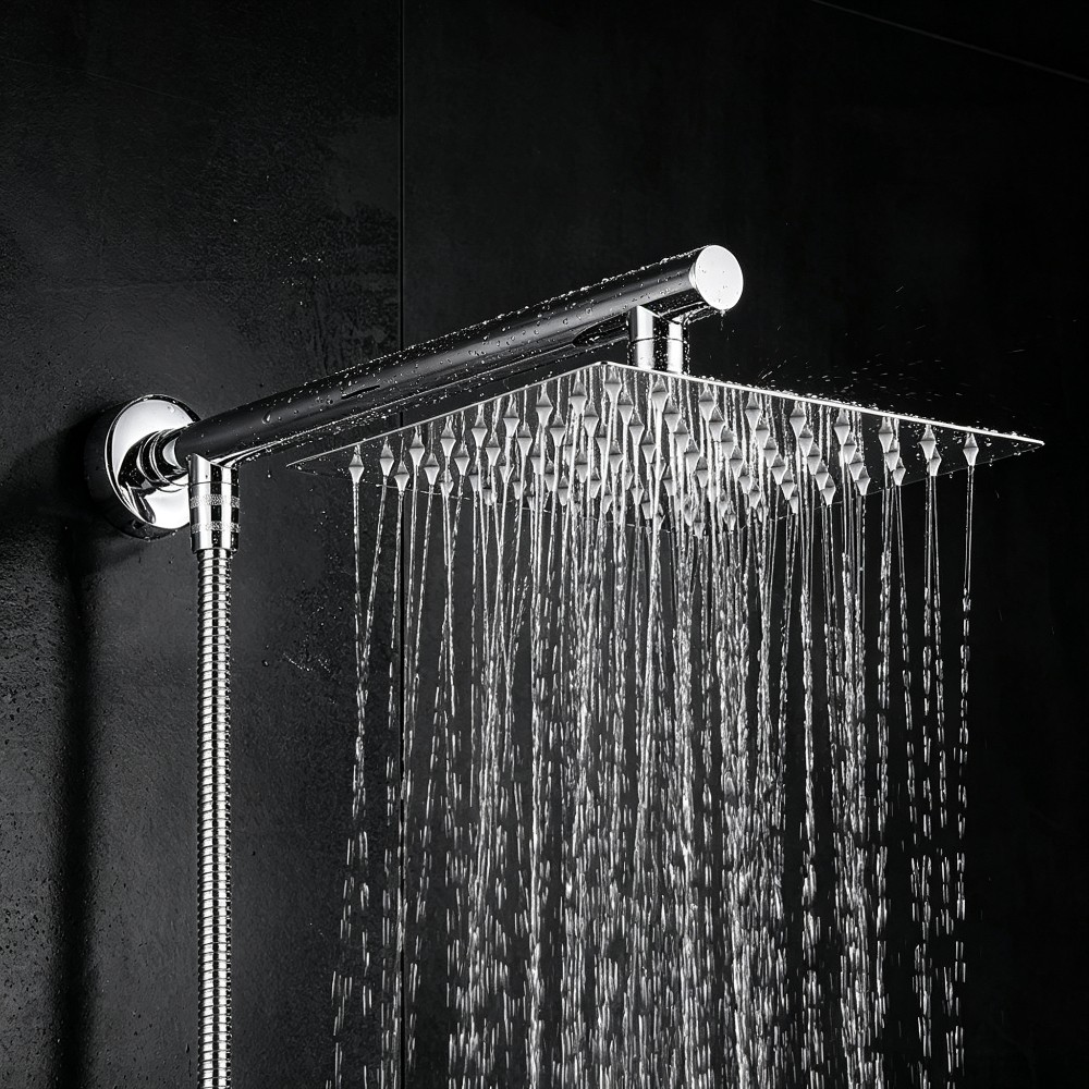 Spa & Wellness Dr Roy Sothers - 1 pc high-pressure shower head, square