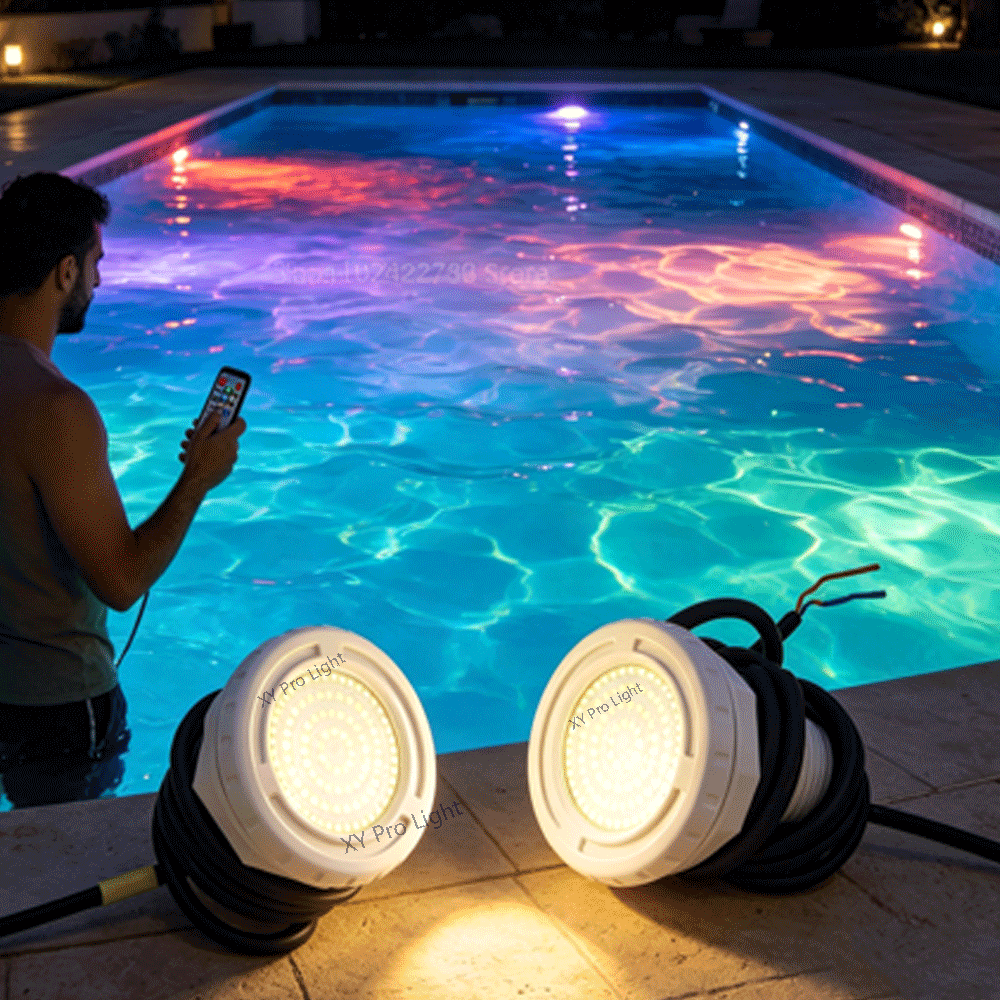 15W Plastic Film Pool Lighting - Xy Spa & Wellness Photos review and price