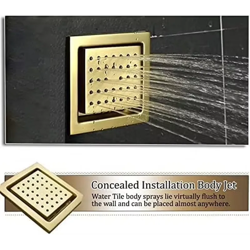 Smart LED Shower Set Bathroom  - Spa & Wellness Dr Roy Sothers review and price