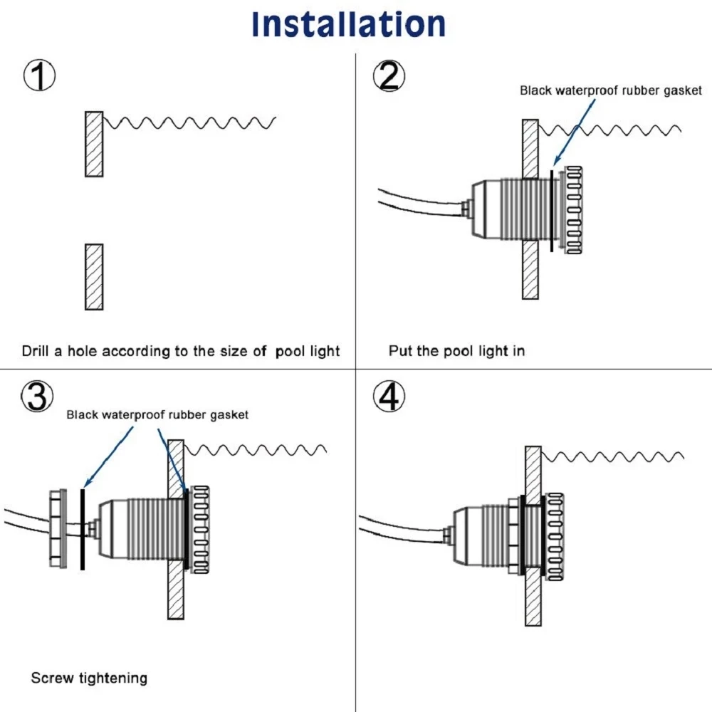 LED Spa Pool Lights IP68 12V 1 - Xy Spa & Wellness Photos review and price