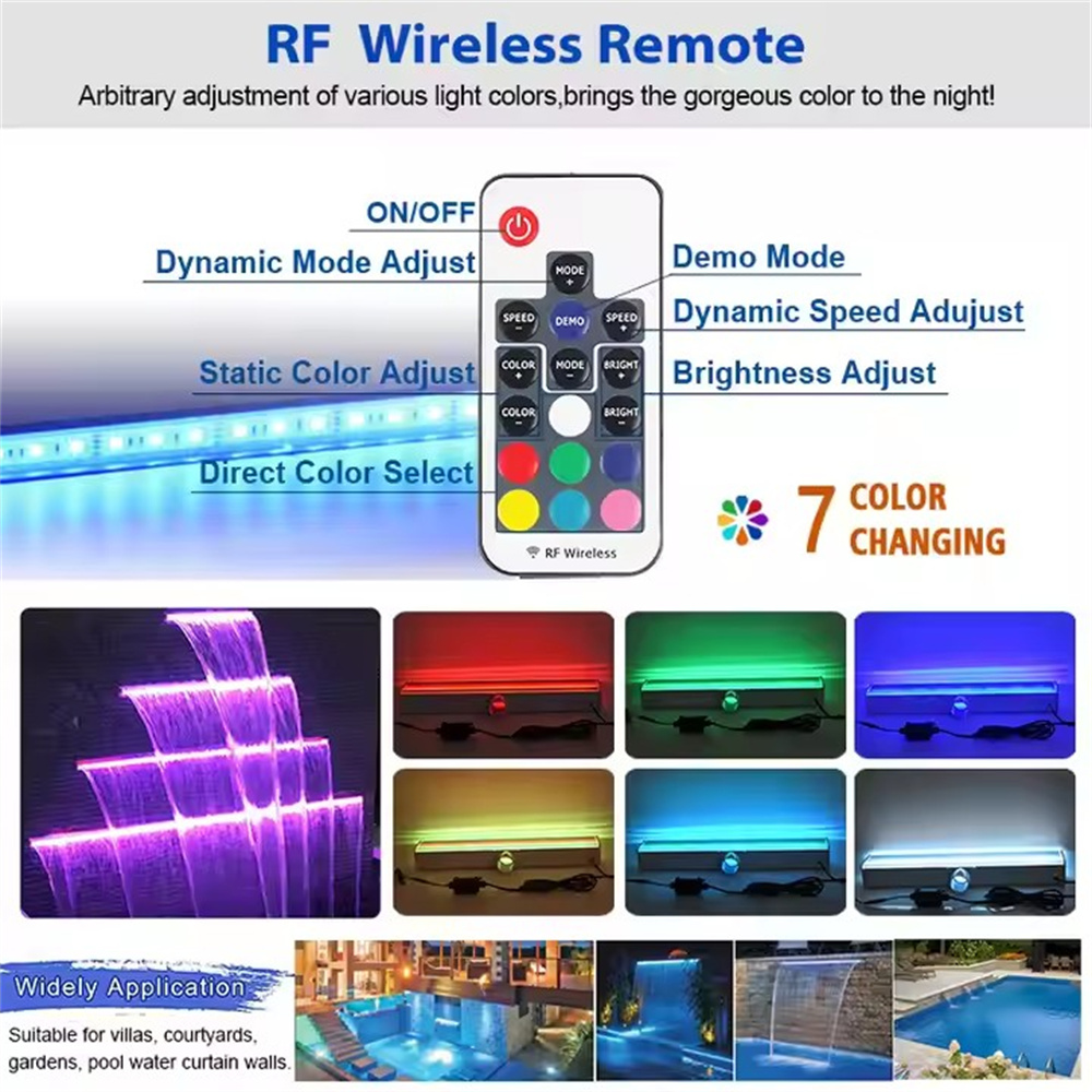 DC12V Underwater Waterfall Bla - Xy Spa & Wellness Photos review and price