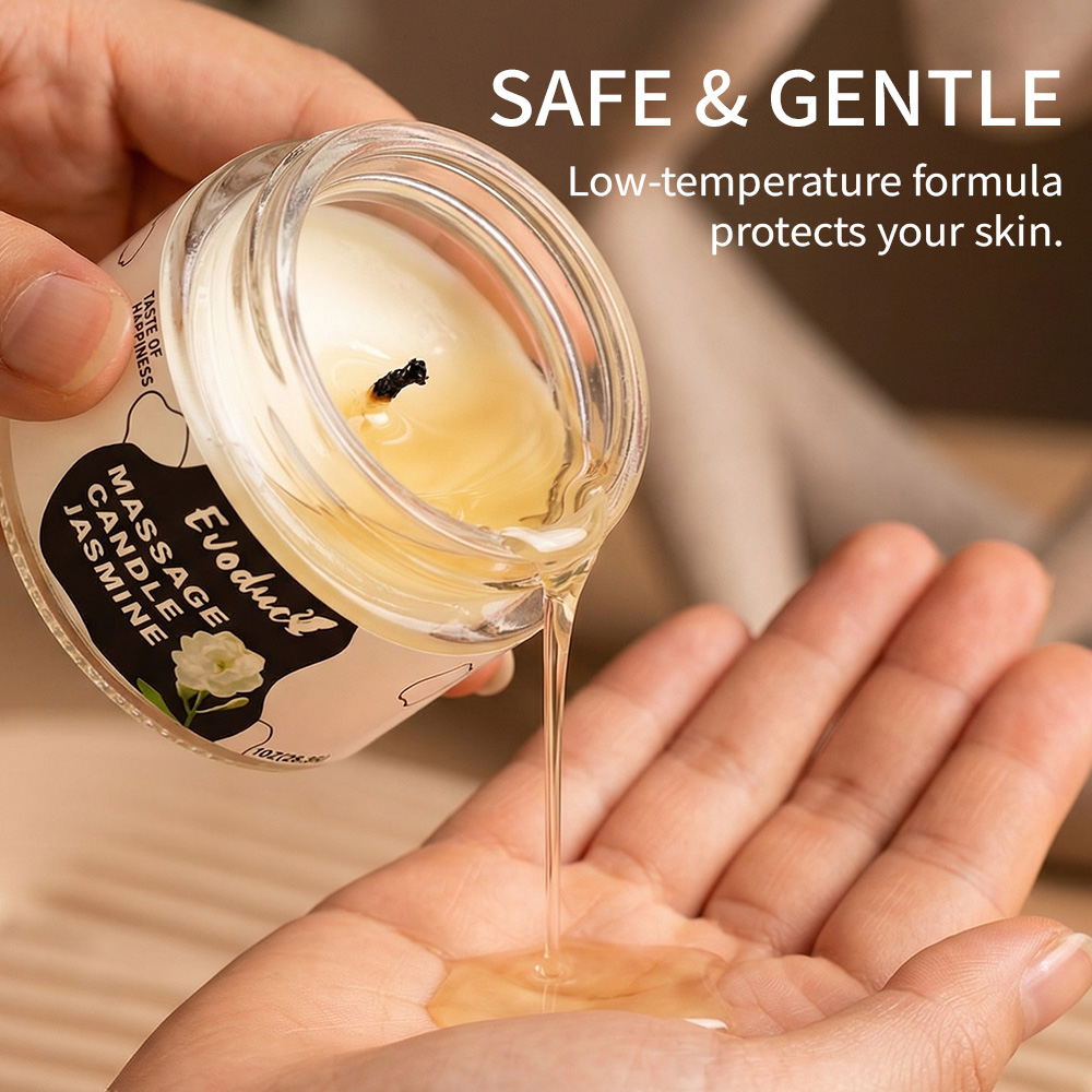 Massage Oil Candle Jasmine Soy - Massage Candle Melting review and price