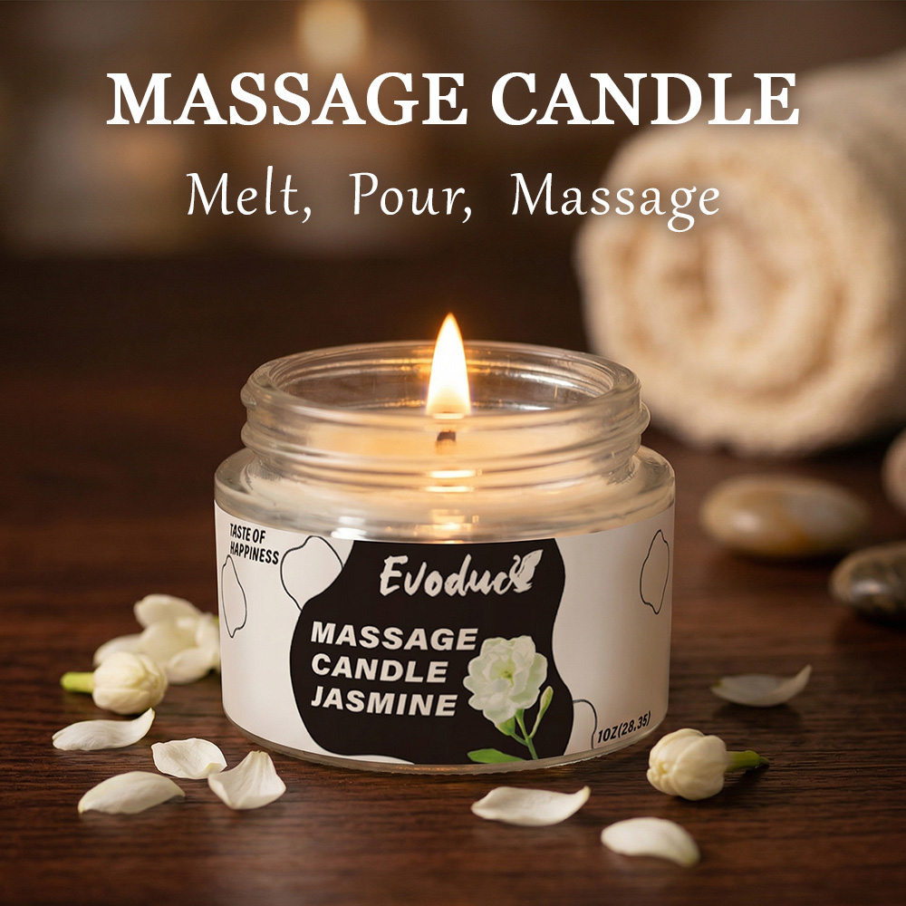 Massage Oil Candle Jasmine Soy - Massage Candle Melting review and price