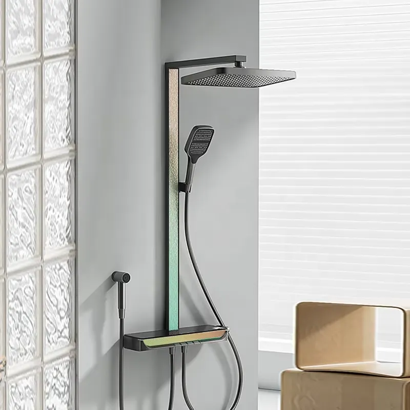 Brass Digital Waterfall Shower - Spa & Wellness Dr Roy Sothers review and price