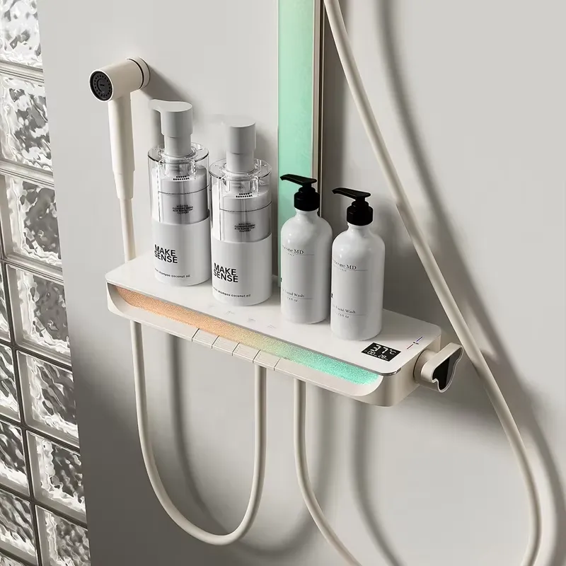 Brass Digital Waterfall Shower - Spa & Wellness Dr Roy Sothers review and price