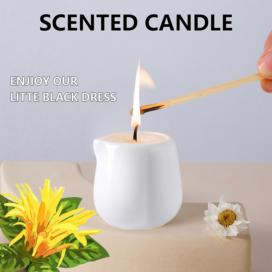 Ceramic Massage Oil Candle Lit - Massage Candle Melting review and price