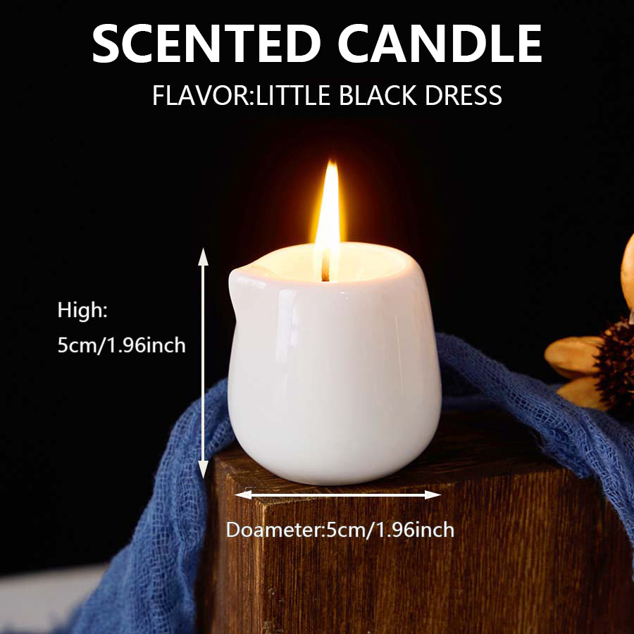 Ceramic Massage Oil Candle Lit - Massage Candle Melting review and price