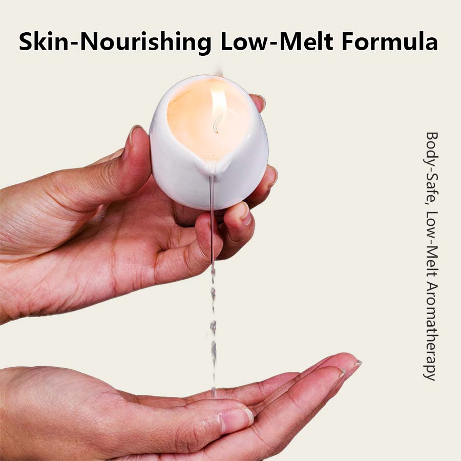 Ceramic Massage Oil Candle Amb - Massage Candle Melting review and price