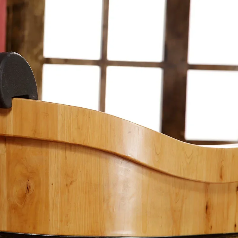 Cedar Wood Bath Barrel Large A - Spa Wellness Nature review and price