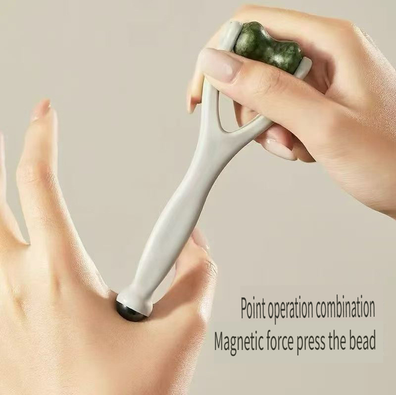 1pc Natural Jade Finger Massag - Spa Wellness Nature review and price