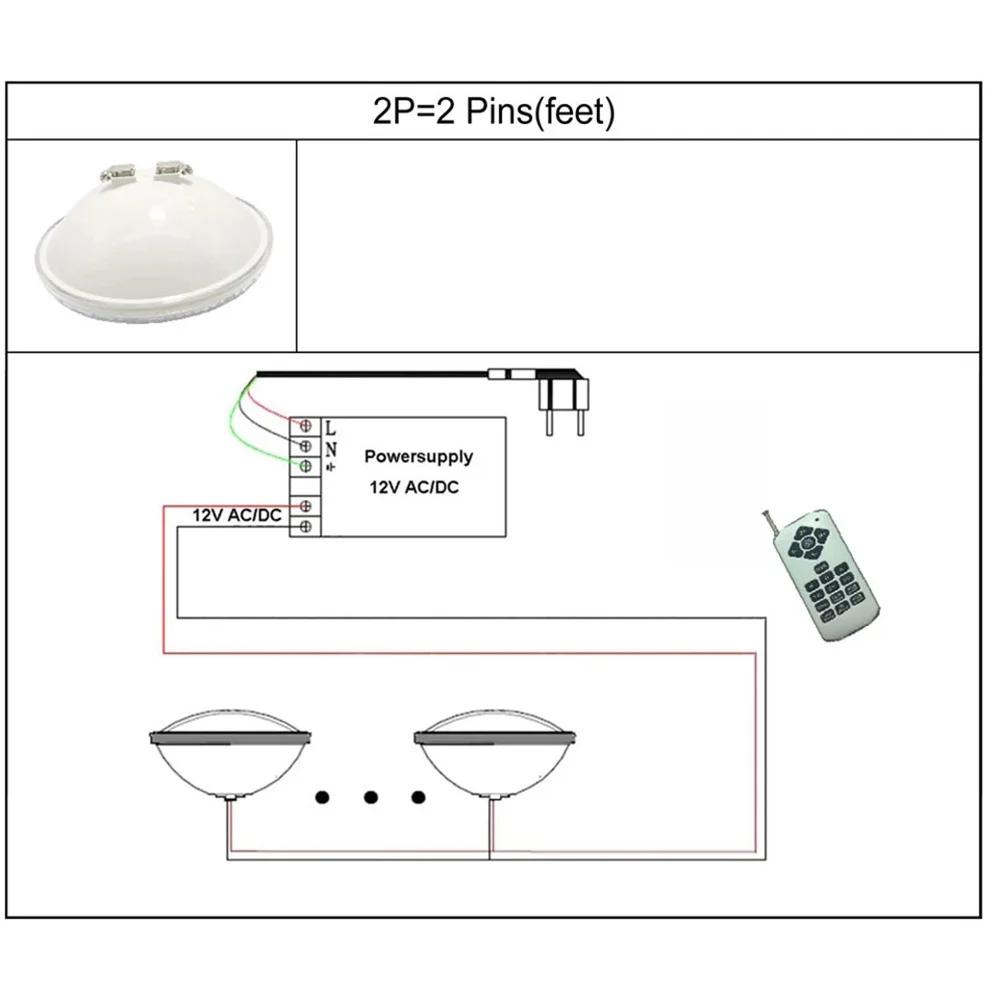 18W 25W RGB LED Underwater Lig - Xy Spa & Wellness Photos review and price